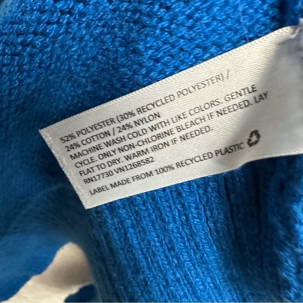 Lego x Target sweater textured blue women’s small pullover - Picture 7 of 7